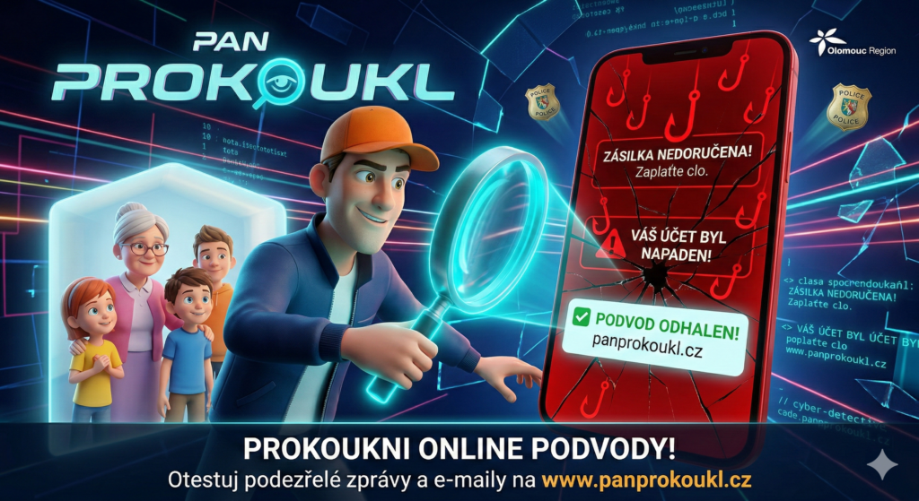 Pan Prokoukl je hlava naší Prokouklovské rodinky a podvody se na mě lepí jako smůla. Jenže já je pokaždé prokouknu! Pomáhám ostatním rozpoznat, jak podvody fungují, vysvětluji triky podvodníků a hlavně – radím, jak se nenechat napálit.