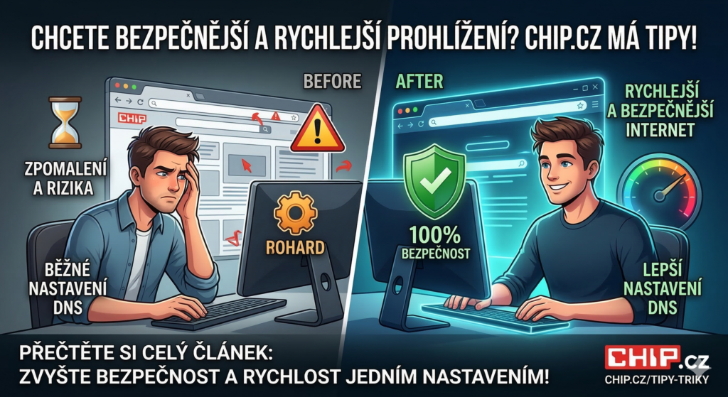 10. 3. 2026. Našel jsem pro Vás zajímavé vylepšení internetových prohlížečů s kterými budete více v bezpečí.